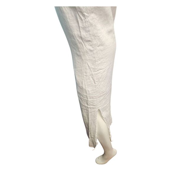J Crew White Linen Sleeveless Maxi Dress Womens Size XXS - Picture 5 of 11